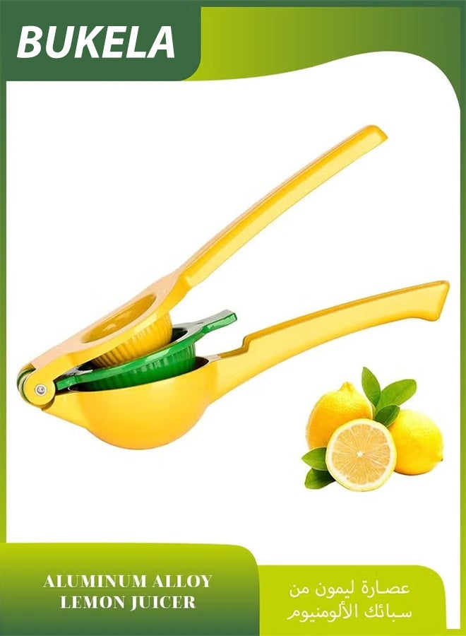 Bukela Manual Lemon Squeezer - New Top Metal Citrus Squeezer Lemon Juicer/Lime Squeezer, Robust Design, Anti corrosion and Dishwasher Safe, Faster, More Efficient Juicing - Image 1